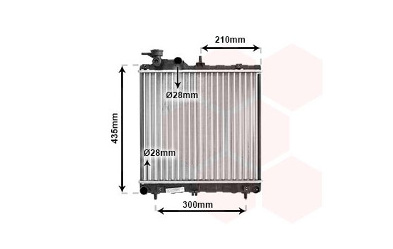 Radiateur, refroidissement du moteur 82002051 International Radiators, Image 2