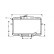 Radiateur, refroidissement du moteur 82002055 International Radiators