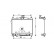 Radiateur, refroidissement du moteur 82002100 International Radiators