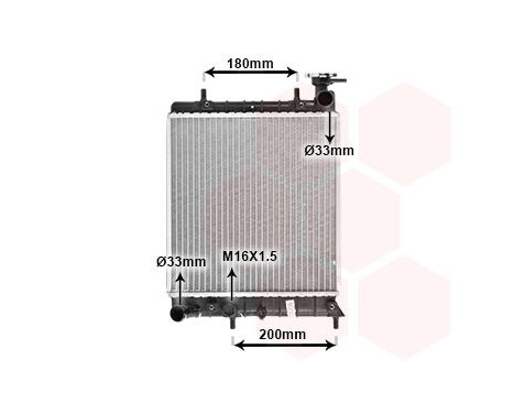 Radiateur, refroidissement du moteur 82002129 International Radiators, Image 2