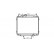 Radiateur, refroidissement du moteur 82002145 International Radiators