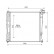 Radiateur, refroidissement du moteur 82002282 International Radiators