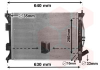 Radiateur, refroidissement du moteur 82002381 International Radiators