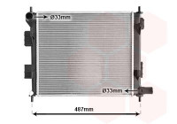 Radiateur, refroidissement du moteur 82012707 International Radiators