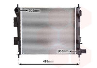 Radiateur, refroidissement du moteur 82012732 International Radiators