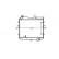 Radiateur, refroidissement du moteur 83002024 International Radiators