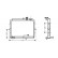 Radiateur, refroidissement du moteur 83002033 International Radiators