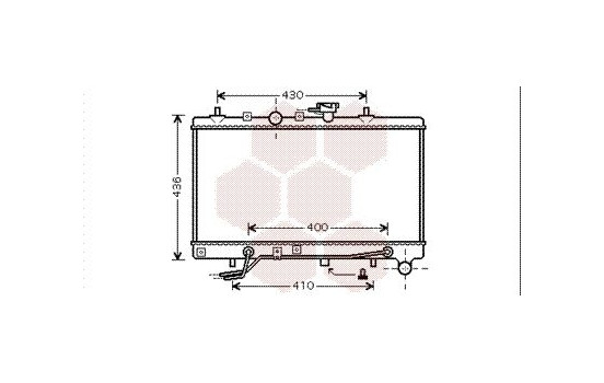 Radiateur, refroidissement du moteur 83002035 International Radiators, Image 2