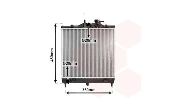 Radiateur, refroidissement du moteur 83002064 International Radiators, Image 2