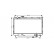 Radiateur, refroidissement du moteur 83002084 International Radiators