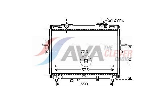 Radiateur, refroidissement du moteur 83002126 International Radiators, Image 2