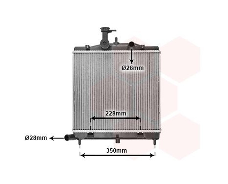 Radiateur, refroidissement du moteur 83002171 International Radiators, Image 2