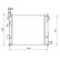 Radiateur, refroidissement du moteur 83002189 International Radiators Plus