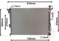 Radiateur, refroidissement du moteur 83012700 International Radiators