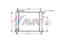 Radiateur, refroidissement du moteur AU2110 Ava Quality Cooling