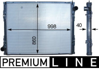 Radiateur, refroidissement du moteur BEHR *** PREMIUM LINE ***