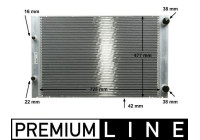 Radiateur, refroidissement du moteur BEHR *** PREMIUM LINE ***