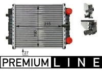 Radiateur, refroidissement du moteur BEHR *** PREMIUM LINE ***