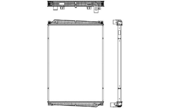 Radiateur, refroidissement du moteur BEHR *** PREMIUM LINE ***, Image 2