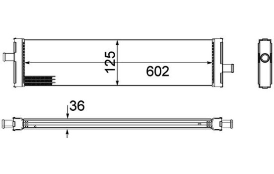 Radiateur, refroidissement du moteur BEHR *** PREMIUM LINE ***