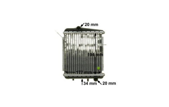 Radiateur, refroidissement du moteur BEHR *** PREMIUM LINE ***, Image 10