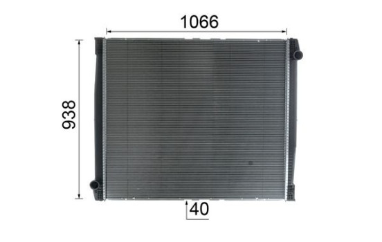 Radiateur, refroidissement du moteur BEHR *** PREMIUM LINE ***, Image 11