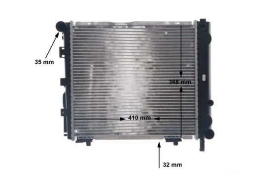 Radiateur, refroidissement du moteur BEHR