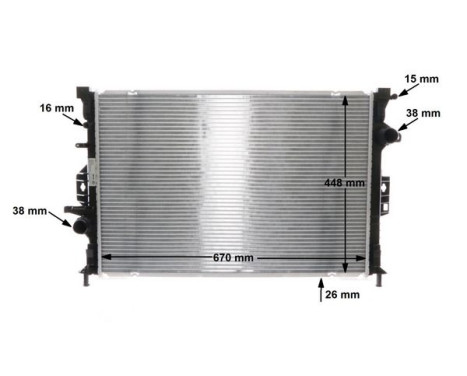 Radiateur, refroidissement du moteur BEHR, Image 8