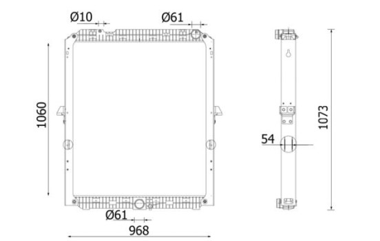 Radiateur, refroidissement du moteur BEHR, Image 2