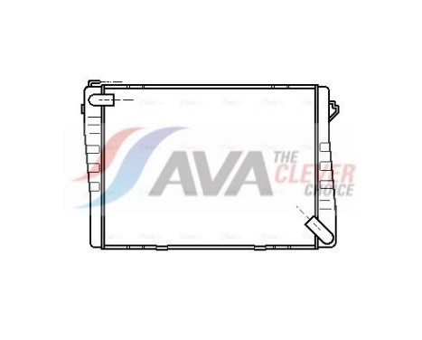 Radiateur, refroidissement du moteur BW2007 Ava Quality Cooling