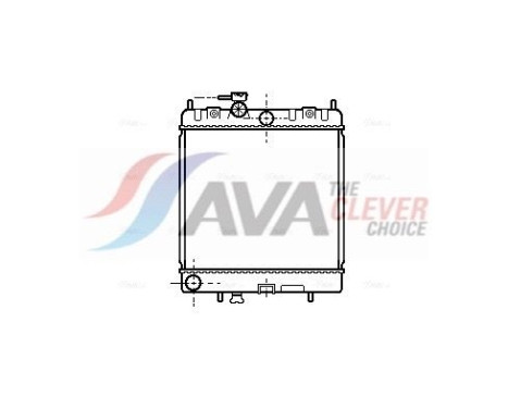 Radiateur, refroidissement du moteur DN2128 Ava Quality Cooling