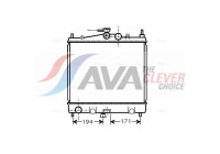 Radiateur, refroidissement du moteur DNA2247 Ava Quality Cooling