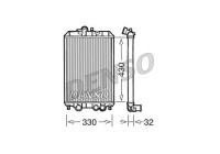 Radiateur, refroidissement du moteur DRM22002 Denso
