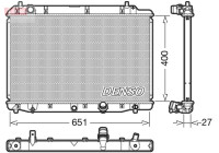 Radiateur, refroidissement du moteur DRM40036 Denso