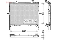 Radiateur, refroidissement du moteur DRM43002 Denso