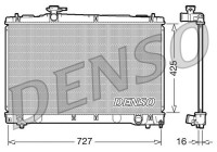 Radiateur, refroidissement du moteur DRM50034 Denso