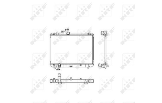 Radiateur, refroidissement du moteur EASY FIT, Image 6