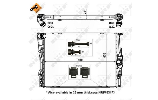 Radiateur, refroidissement du moteur EASY FIT, Image 2