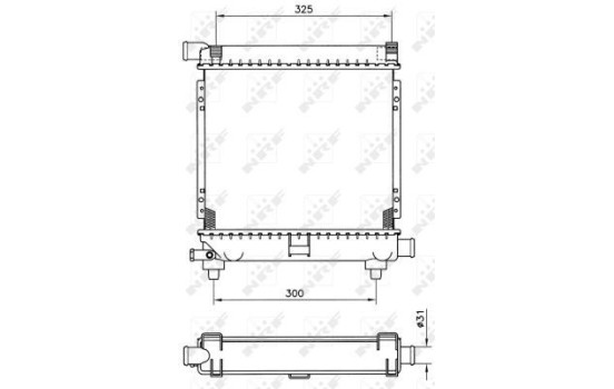 Radiateur, refroidissement du moteur EASY FIT