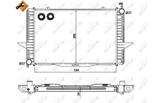 Radiateur, refroidissement du moteur EASY FIT, Image 5