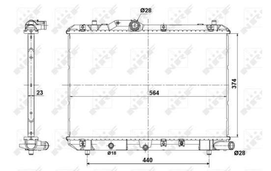 Radiateur, refroidissement du moteur EASY FIT, Image 5