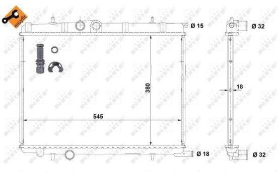 Radiateur, refroidissement du moteur EASY FIT, Image 6