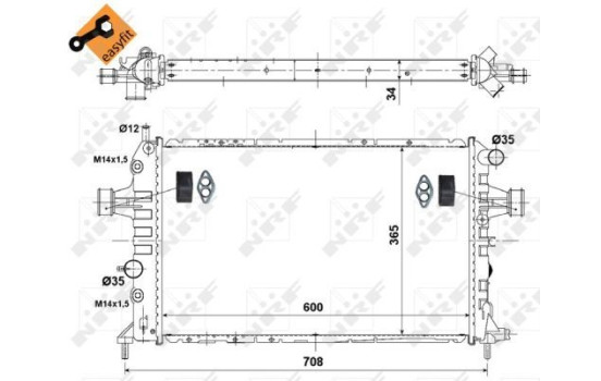 Radiateur, refroidissement du moteur EASY FIT, Image 5