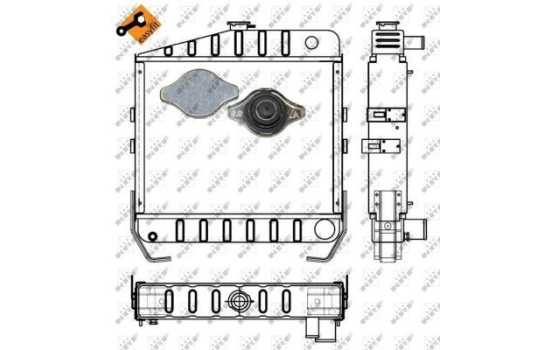 Radiateur, refroidissement du moteur EASY FIT, Image 3