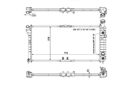 Radiateur, refroidissement du moteur EASY FIT, Image 5