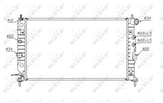 Radiateur, refroidissement du moteur EASY FIT, Image 4