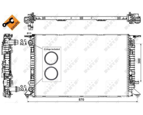 Radiateur, refroidissement du moteur EASY FIT, Image 5