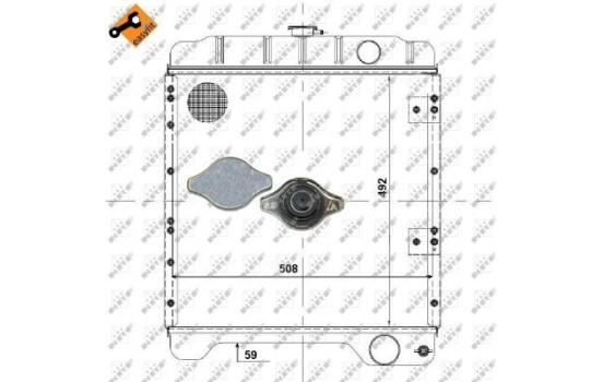 Radiateur, refroidissement du moteur EASY FIT, Image 4