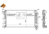 Radiateur, refroidissement du moteur EASY FIT