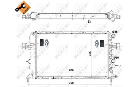 Radiateur, refroidissement du moteur EASY FIT, Image 5